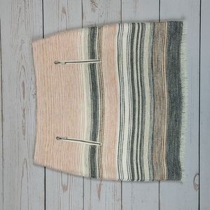 Ann Taylor Loft Fringe Pencil Skirt, Sz 4